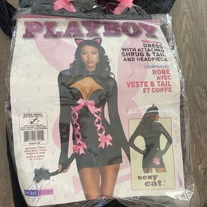 Playboy Cat Costume Extra Small
